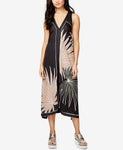 RACHEL Rachel Roy Printed Maxi Dress Black XS