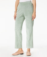 Alfred Dunner Pull-On Corduroy Pants Sage 8S