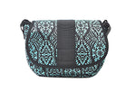 NuPouch Cross Body Purse Women's Handbag, Blue Escape