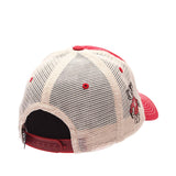 ZHATS NCAA Wisconsin Badgers Men's Side Out Relaxed Cap Adjustable Multicolor