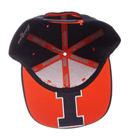 ZHATS NCAA Illinois Illini Children Boys Youth TC Villain Snapback Hat Youth Adjustable Team Color