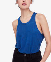 Free People Coziest Tank Navy S