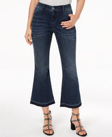 INC Knee Dart Crop Jeans  Blue 4