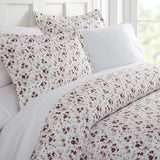 ienjoy Home Duvet Cover Set Blossoms Patterned KingPink