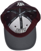 ZHATS NCAA Texas A&M Aggies Adult Men Grid Cap, Medium/Large, Gray/Team Color