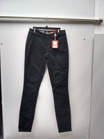 MOSSIMO WOMEN MID RISE SKINNY JEAN EBONY 00