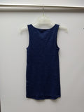 Isabel Maternity Scoop Neck Tank, Blue, Size, Small