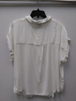 A NEW DAY SPLITNECK COLLARED SHIRT FRESH WHITE XXL