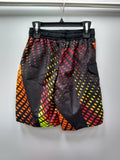 LAGUNA BOYS SWIM SHORT BLACK/ORANGE COMBO S (8)