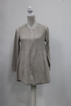 Style & Co Sweater Mix Stitch Tunic Beige PM