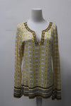 Ann Taylor Loft Women's Top Yellow S Pre-Owned