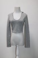 Revamped Women's Top Gray S Pre-Owned