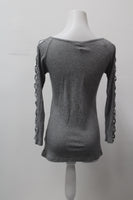 Aeropostale Women's Top Gray M Pre-Owned