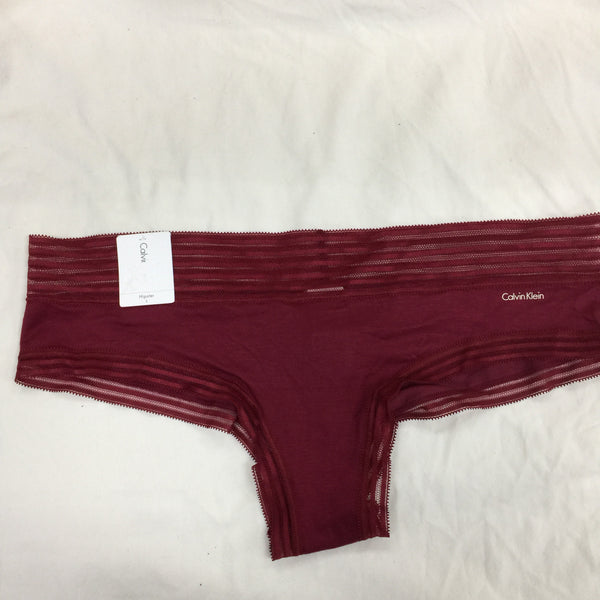 Calvin Klein Women's Modal Bikini Panty, Raspberry jam, L