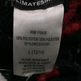 Climate Smart Kids Ball Print Bathrobe, Black, Large -Pre-Owned 1302UEF9