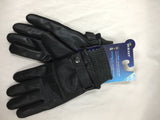 Isotoner Men's Winter Gloves Medium Knit Cuff Sleek Heat Black M