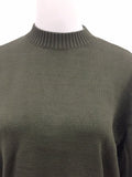 Lini Women Harlow Crewneck Sweater, Green, M Pre-Owned