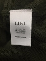 Lini Women Harlow Crewneck Sweater, Green, S Pre-Owned