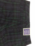 Charter Club Petite Lexington Plaid Straight Deep Black Combo 8P