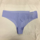 Calvin Klein Women's Invisibles No Panty Line Thong Panty, Periwinkle, Medium