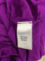 Jennifer Lopez Women Blouse, Purple, Small - Pre-Owned 1069UA3C